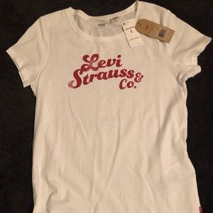 White Levi Strauss T-shirt